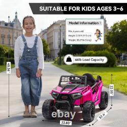 12V Kid Electric Vehicle, Ride on Toy Car for Toddler 3-6-Mag