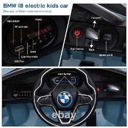 12V Kid Ride on Car with 2.4G Remote Licensed BMW I8 Electric Powered Vehicle Toy
