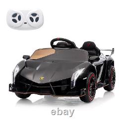 12V Kids Electric Car Ride On Toy Vehicle Licensed Lamborghini with Remote Control