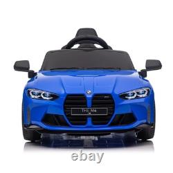 12V Kids Electric Ride on Car BMW M4 Vehicle Toy With Remote 3 Speeds Power Wheels