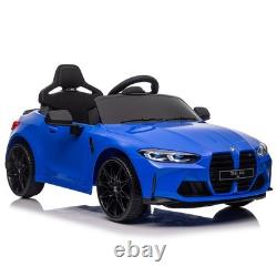 12V Kids Electric Ride on Car BMW M4 Vehicle Toy With Remote 3 Speeds Power Wheels
