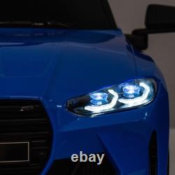 12V Kids Electric Ride on Car BMW M4 Vehicle Toy With Remote 3 Speeds Power Wheels