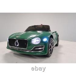 12V Kids Electric Toy Car Bentley Style Motorized Vehicles + Remote 2 Speeds