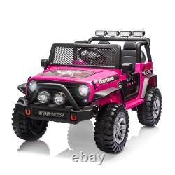 12V Kids Ride On 2 Seater Jeep Car Electric Vehicle Truck Toy with Remote Control