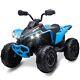 12v Kids Ride-on Atv 4 Wheeler Quad Electric Vehicle Ride On Toy Car With Remote