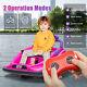 12v Kids Ride On Bumper Car Vehicle 360° Spin Race Toy With Remote Control Gift