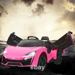 12V Kids Ride-On Car 2.4G RC Electric Vehicle with LED