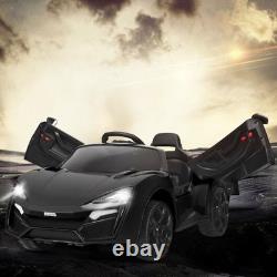 12V Kids Ride-On Car 2.4G RC Electric Vehicle with LED