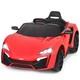12v Kids Ride On Car 2.4g Rc Electric Vehicle With Lights Mp3 Openable Doors Red