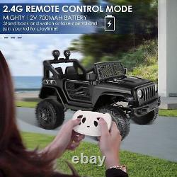 12V Kids Ride On Car 2 Seater Electric Vehicle Toy Truck Bluetooth MP3 Remote /