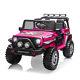 12v Kids Ride On Car 2 Seater Electric Vehicle Toy Truck Jeep Mp3 Remote Control