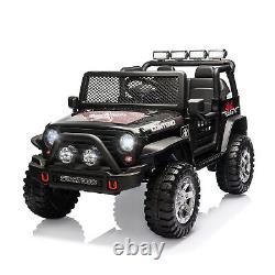 12V Kids Ride On Car 2 Seater Electric Vehicle Toy Truck Jeep withRemote Control