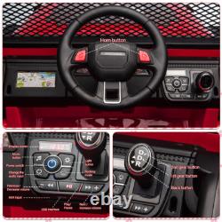 12V Kids Ride On Car 2 Seater Electric Vehicle Toy Truck Jeep withRemote Control