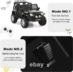 12V Kids Ride On Car 2 Seater Electric Vehicle Toy Truck Jeep with Remote Control