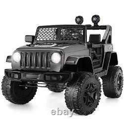 12V Kids Ride On Car 2 Seaters 7AH Electric Vehicle Truck Bluetooth LED Music+RC