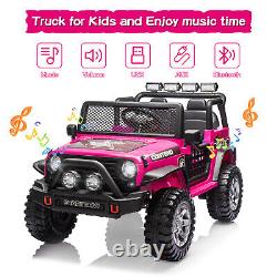 12V Kids Ride On Car Electric Vehicle Toy 2 Seater Truck Jeep with Remote Control