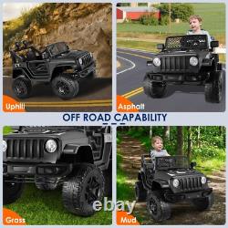 12V Kids Ride On Car Electric Vehicle Toy Truck 2-Seater withRemote Control Gift