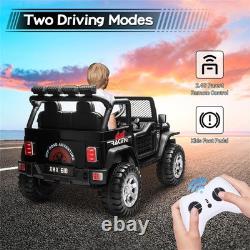 12V Kids Ride On Car Electric Vehicle Toy Truck Jeep 2-Seater withRemote Control