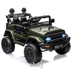 12V Kids Ride On Car Electric Vehicle Toy Truck Jeep License with Remote Control