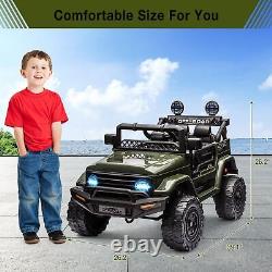 12V Kids Ride On Car Electric Vehicle Toy Truck Jeep License with Remote Control