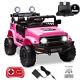 12v Kids Ride On Car Electric Vehicle Toy Truck Jeep With Remote 2 Seater Toddler