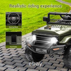 12V Kids Ride On Car Jeep Truck Electric Vehicle Toy withRemote Control Kids Gifts