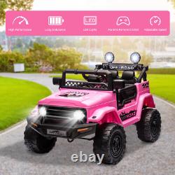 12V Kids Ride On Car Jeep Truck Electric Vehicle Toy withRemote Control Kids Gifts