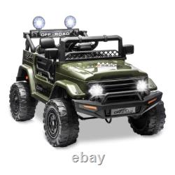 12V Kids Ride On Car Jeep Truck Electric Vehicle Toy withRemote Control Kids Gifts