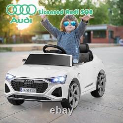 12V Kids Ride On Car Licensed Audi SQ8 Electric Vehicle with Remote Control