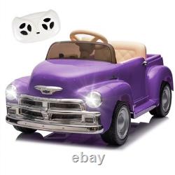 12V Kids Ride On Car Licensed Chevrolet Electric Truck Vehicle Toy for Boys Girl