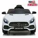 12v Kids Ride On Car Licensed Mercedes-amg Gt Electric Vehicle Withmp3 Remote New