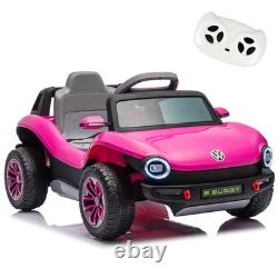12V Kids Ride On Car Licensed Volkswagen Beetle Electric Vehicle Toy with Remote