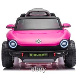 12V Kids Ride On Car Licensed Volkswagen Beetle Electric Vehicle Toy with Remote
