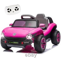 12V Kids Ride On Car Licensed Volkswagen Beetle Electric Vehicle Toy with Remote