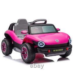 12V Kids Ride On Car Licensed Volkswagen Beetle Electric Vehicle Toy with Remote