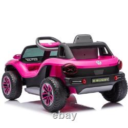 12V Kids Ride On Car Licensed Volkswagen Beetle Electric Vehicle Toy with Remote