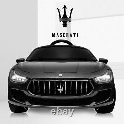 12V Kids Ride On Car Maserati Rechargeable Toy Vehicle with MP3 Remote Control