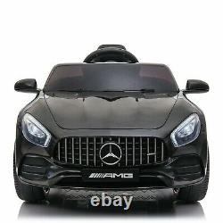 12V Kids Ride On Car Mercedes-AMG GT Electric Motorized Vehicle withRemote MP3 New