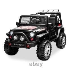 12V Kids Ride On Car Toy Jeep 2 Seater Electric Vehicle Truck with Remote Control