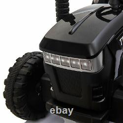 12V Kids Ride On Car Toy Tractor WithTrailer Powered Battery Vehicle Toy withMusic