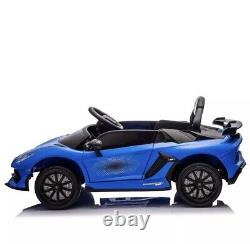 12V Kids Ride On Car with Remote Control Licensed Lamborghini Electric Vehicle Toy
