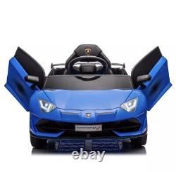 12V Kids Ride On Car with Remote Control Licensed Lamborghini Electric Vehicle Toy