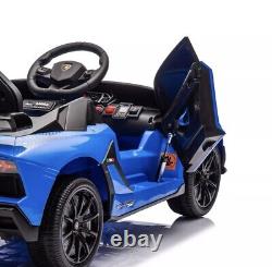 12V Kids Ride On Car with Remote Control Licensed Lamborghini Electric Vehicle Toy