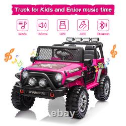 12V Kids Ride On Jeep Car Electric Vehicle Truck Toy withRemote Control Kids Gifts