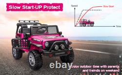 12V Kids Ride On Jeep Car Electric Vehicle Truck Toy withRemote Control Kids Gifts