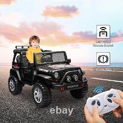 12V Kids Ride On Toy Car Jeep Electric Truck 2 Seats Vehicle with Remote Control