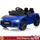 12v Kids Ride On Toy Car, Licensed By Audi Toy Car With Remote Electric Vehicle