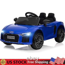 12V Kids Ride On Toy Car, Licensed by Audi Toy Car with Remote Electric Vehicle