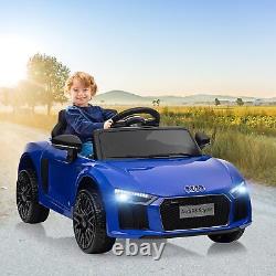 12V Kids Ride On Toy Car, Licensed by Audi Toy Car with Remote Electric Vehicle