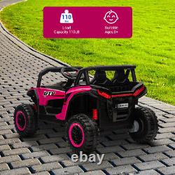 12V Kids Ride On Toy Car with Remote Control Electric Vehicles Toy Gifts for 3+